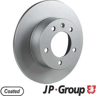 Jp Group 1x Bremsscheibe [Hersteller-Nr. 1263203700] für Renault, Nissan, Vauxhall, Opel