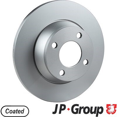 Jp Group 1x Bremsscheibe [Hersteller-Nr. 1163112100] für Audi