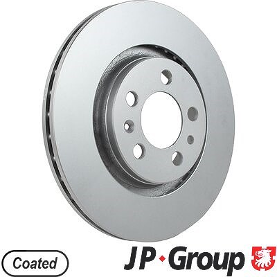 Jp Group 1x Bremsscheibe [Hersteller-Nr. 1163109200] für VW, Seat, Skoda, Audi