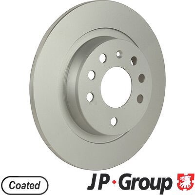 Jp Group 1x Bremsscheibe [Hersteller-Nr. 1263202700] für Vauxhall, Saab, Opel, Fiat