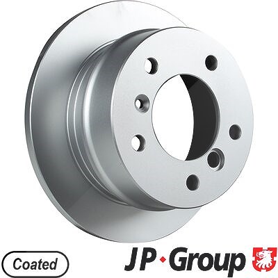 Jp Group 1x Bremsscheibe [Hersteller-Nr. 1163206000] für Mercedes-Benz, Puch, VW