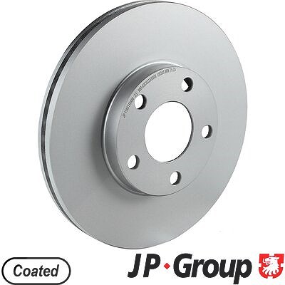 Jp Group 1x Bremsscheibe [Hersteller-Nr. 1163112400] für VW
