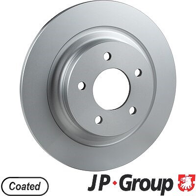 Jp Group 1x Bremsscheibe [Hersteller-Nr. 3863200600] für Mazda