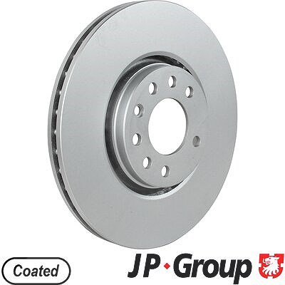 Jp Group 1x Bremsscheibe [Hersteller-Nr. 1263105300] für Opel, Vauxhall, Saab