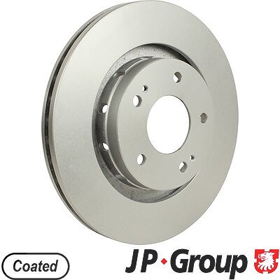 Jp Group 1x Bremsscheibe [Hersteller-Nr. 4163101400] für Citroën, Mitsubishi, Peugeot