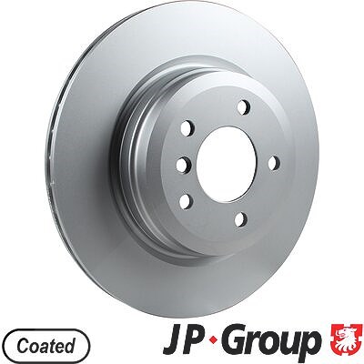 Jp Group 1x Bremsscheibe Hinterachse Belüftet [Hersteller-Nr. 1463201200] für BMW