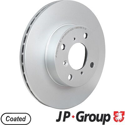 Jp Group 1x Bremsscheibe [Hersteller-Nr. 4763100800] für Suzuki
