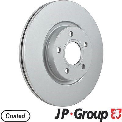 Jp Group 1x Bremsscheibe Vorderachse Belüftet [Hersteller-Nr. 1563104600] für Volvo, Ford