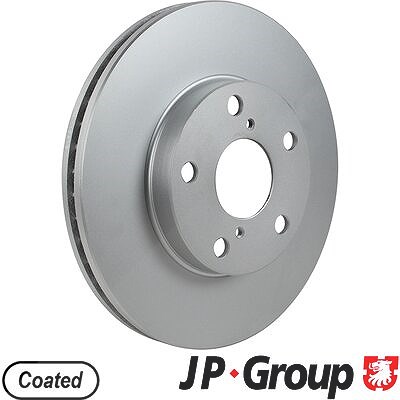 Jp Group 1x Bremsscheibe [Hersteller-Nr. 4863100900] für Toyota