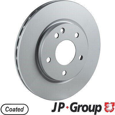 Jp Group 1x Bremsscheibe [Hersteller-Nr. 1363107200] für Mercedes-Benz