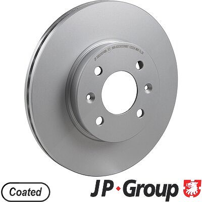 Jp Group 1x Bremsscheibe [Hersteller-Nr. 3563101400] für Hyundai, Kia