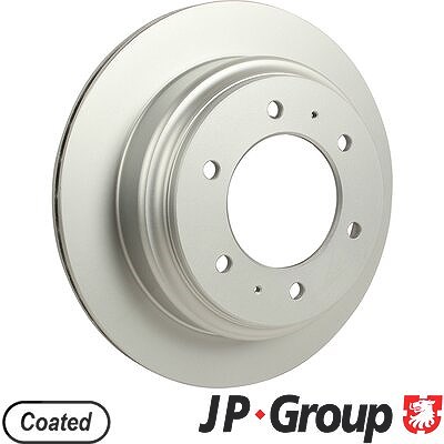 Jp Group 1x Bremsscheibe [Hersteller-Nr. 1263202200] für Isuzu, Opel, Great Wall, Vauxhall