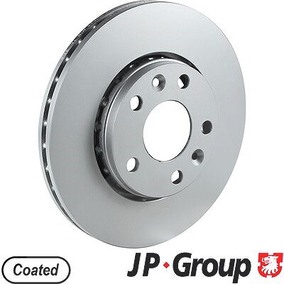 Jp Group Bremsscheibe [Hersteller-Nr. 4363101700] für Dacia, Nissan, Renault