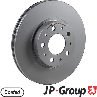 Jp Group 1x Bremsscheibe [Hersteller-Nr. 4963100400] für Volvo