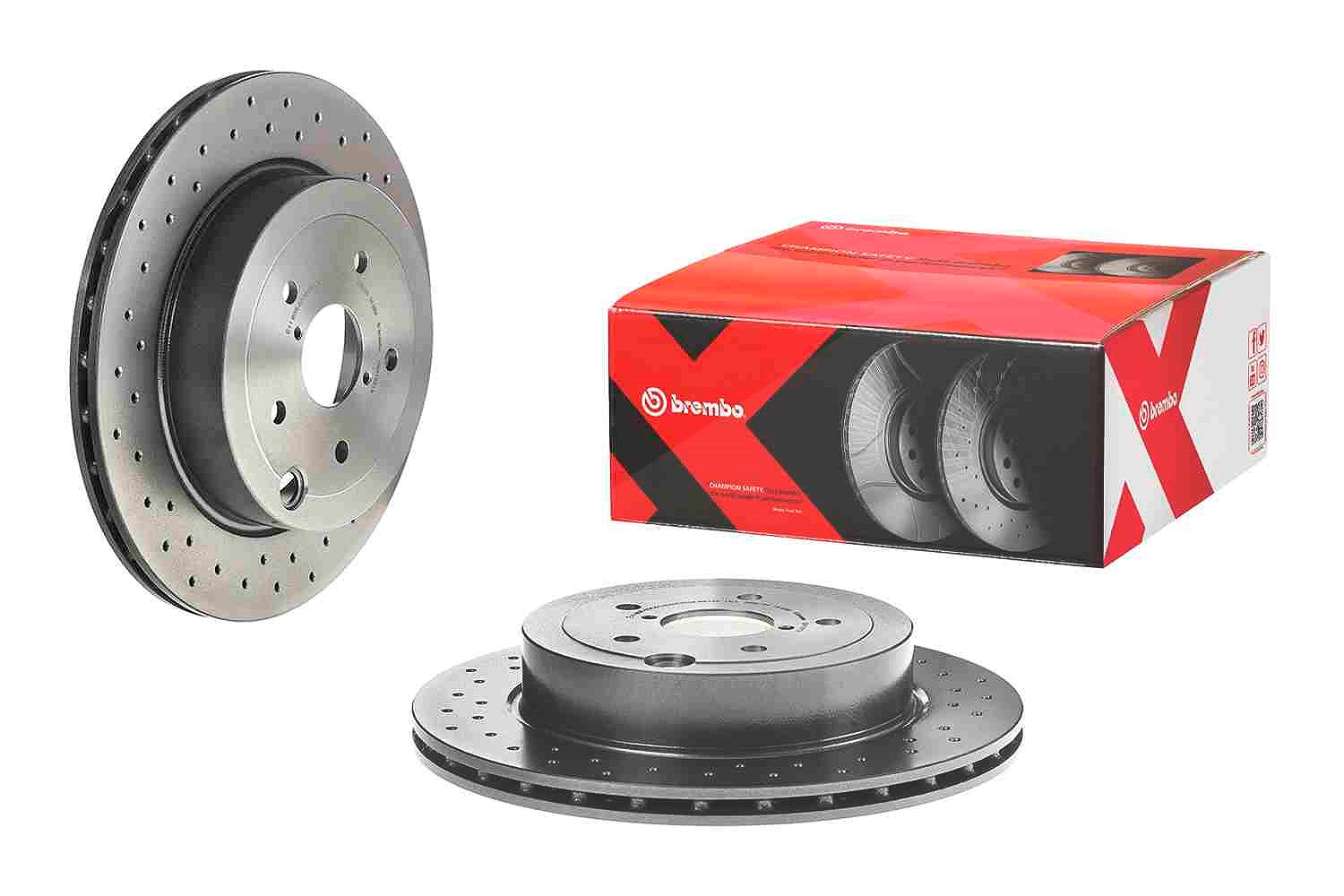 BREMBO Bremsscheibe XTRA LINE 09.A198.1X 316mm 20mm für Subaru - Bild 7