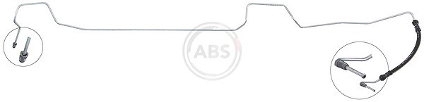 A.b.s. Bremsschlauch [Hersteller-Nr. SL6605] für Renault