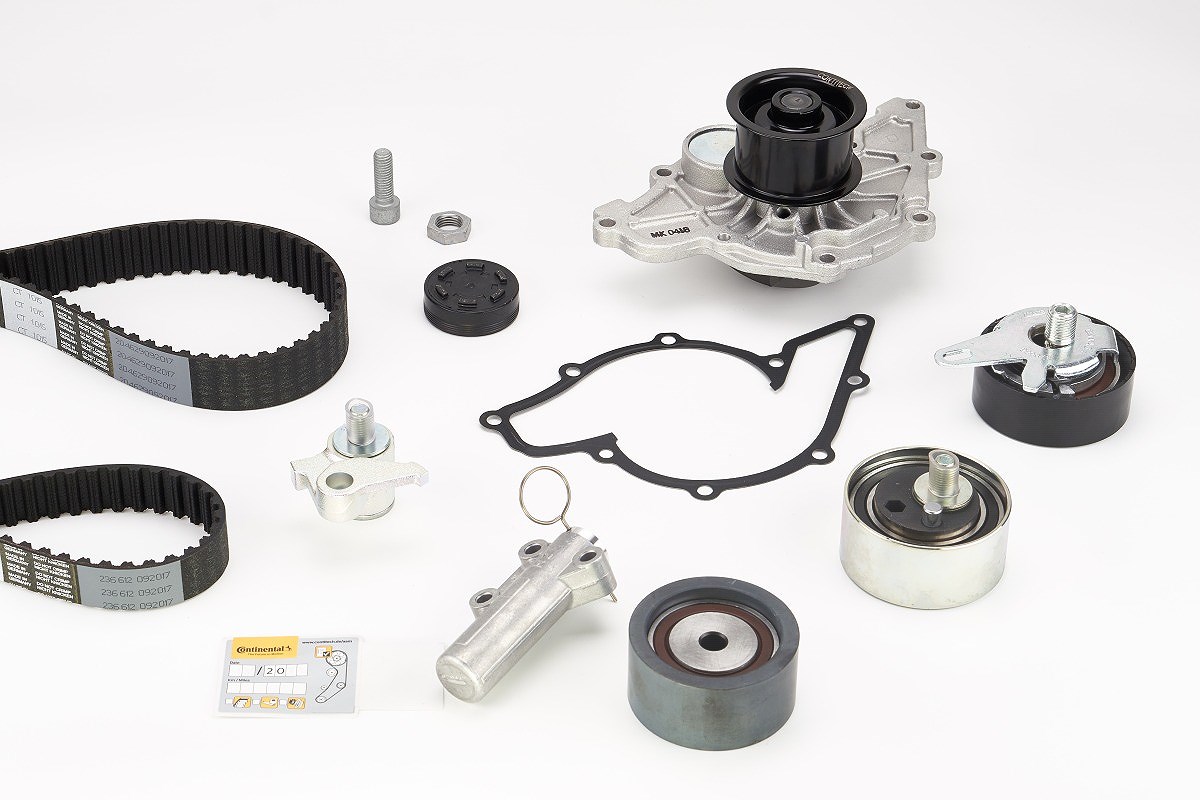 Continental Ctam Wasserpumpe + Zahnriemensatz [Hersteller-Nr. CT1015WP2PRO] für Audi, VW, Skoda
