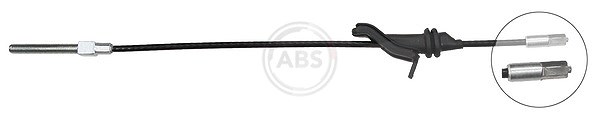 A.b.s. Seilzug, Feststellbremse [Hersteller-Nr. K13821] für Ford