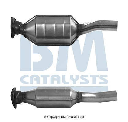 Bm Catalysts Katalysator mit Anbauteilen [Hersteller-Nr. BM80011H] für Seat, VW, Ford