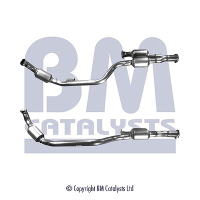 Bm Catalysts Katalysator mit Anbauteilen links [Hersteller-Nr. BM90974H] für Chrysler, Mercedes-Benz