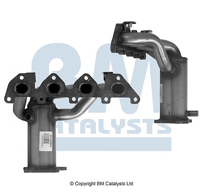 Bm Catalysts Katalysator mit Anbauteilen [Hersteller-Nr. BM91326H] für VW, Skoda, Seat, Audi