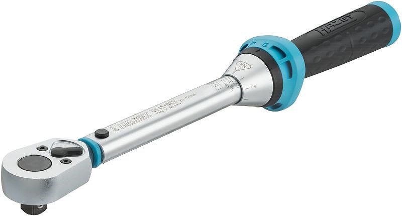 Hazet Drehmoment-Schlüssel - Nm min-max: 20 - 120 Nm - 3/8 [Hersteller-Nr. 5111-3CT]