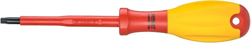 Hazet Elektriker-Schraubendreher - schutzisoliert - TORX® Profil - T30 [Hersteller-Nr. 810VDE-T30]