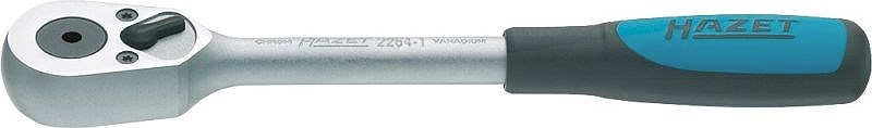 Hazet Umschaltknarre für Bits - Sechskant8 mm (5/16 Zoll) [Hersteller-Nr. 2264-1]