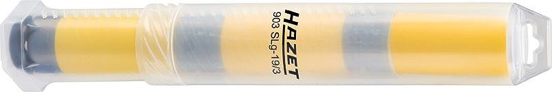 Hazet Kraft-Steckschlüsseleinsatz Satz - 1/2 - Sechskant - 19mm -3-tlg [Hersteller-Nr. 903SLG-19/3]