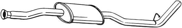 Bosal Mittelschalldämpfer [Hersteller-Nr. 279-711] für Nissan, Renault