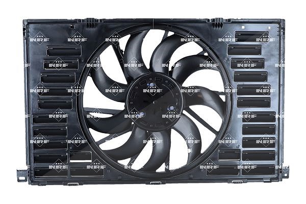Kühlerventilator Einfachlüfter 470080 NRF für PORSCHE BENTLEY - Bild 7