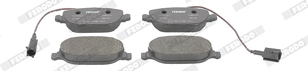 Ferodo Bremsbelagsatz, Scheibenbremse [Hersteller-Nr. FDB4337] für Alfa Romeo