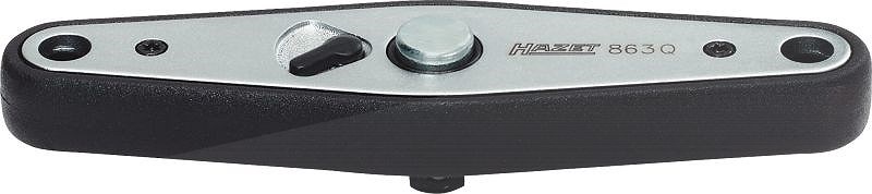 Hazet Knarre - mit Quergriff - Vierkant 6,3 mm (1/4 Zoll) [Hersteller-Nr. 863Q]