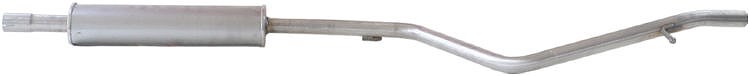 Bosal Mittelschalldämpfer [Hersteller-Nr. 285-385] für Renault, Dacia
