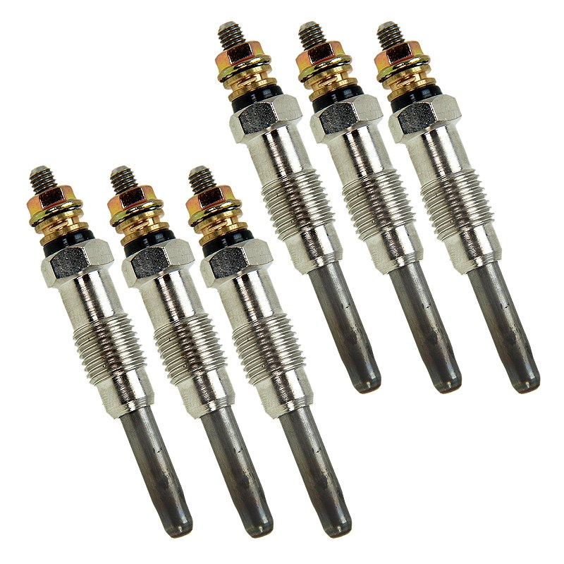 Bestprice 6x Glühkerze [Hersteller-Nr. 10662352] für Puch, BMW, Opel, Mercedes-Benz, Land Rover
