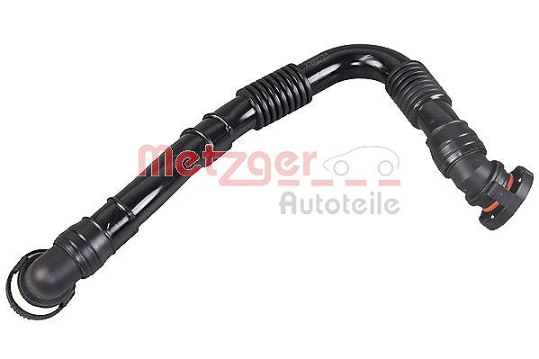 Metzger Autoteile Schlauch, Zylinderkopfhaubenentlüftung [Hersteller-Nr. 2380154] für VW