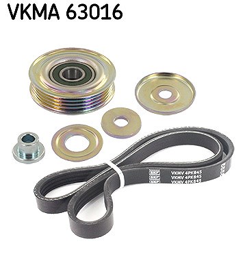 Skf Keilrippenriemensatz [Hersteller-Nr. VKMA63016] für Honda