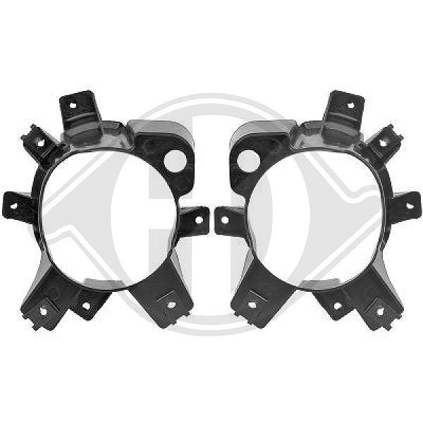 Diederichs Halter, Nebelscheinwerfer [Hersteller-Nr. ZUB00288] für Audi
