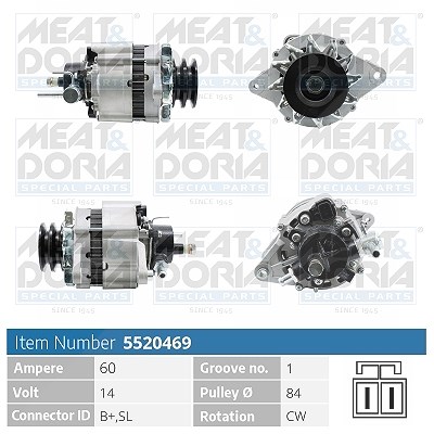 Meat & Doria Generator [Hersteller-Nr. 5520469] für Nissan