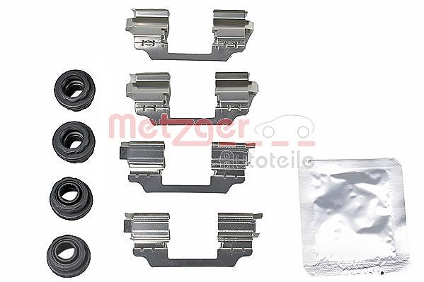 Metzger Autoteile Zubehörsatz, Scheibenbremsbelag [Hersteller-Nr. 109-0101] für Ford, Opel