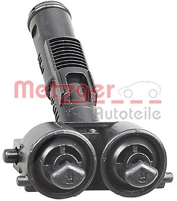 Metzger Autoteile Waschwasserdüse, Scheinwerferreinigung [Hersteller-Nr. 2220642] für VW