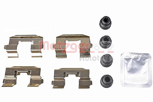 Metzger Autoteile Zubehörsatz, Scheibenbremsbelag [Hersteller-Nr. 109-0115] für Ford, Hyundai