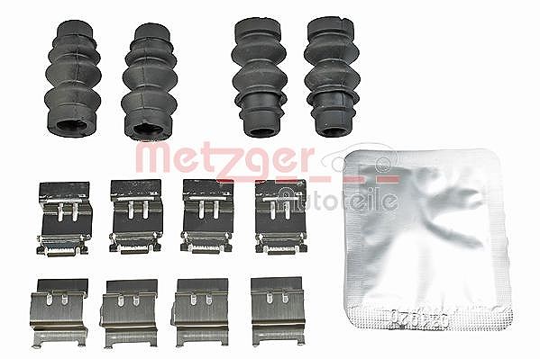 Metzger Autoteile Zubehörsatz, Scheibenbremsbelag [Hersteller-Nr. 109-0124] für Opel, Peugeot, Ds, Vauxhall, Toyota, Citroën