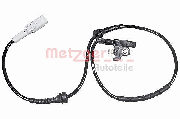 Metzger Autoteile Sensor, Raddrehzahl [Hersteller-Nr. 09001398] für Peugeot