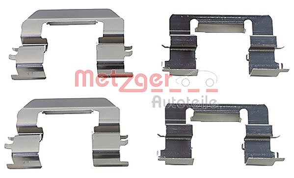 Metzger Autoteile Zubehörsatz, Scheibenbremsbelag [Hersteller-Nr. 109-0014] für Hyundai, Kia, Fiat