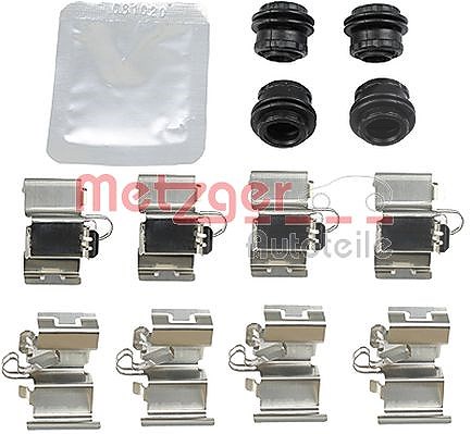 Metzger Autoteile Zubehörsatz, Scheibenbremsbelag [Hersteller-Nr. 109-0015] für Jeep, VW, Citroën, Audi, Fiat