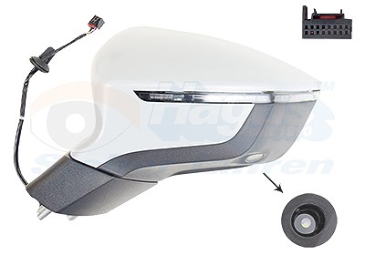 Van Wezel Außenspiegel [Hersteller-Nr. 4907825] für Seat