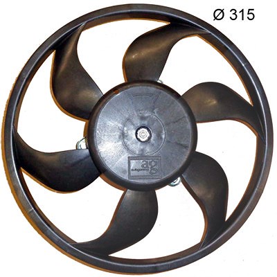 Mahle Lüfter, Motorkühlung [Hersteller-Nr. CFF383000S] für Saab, Vauxhall, Opel
