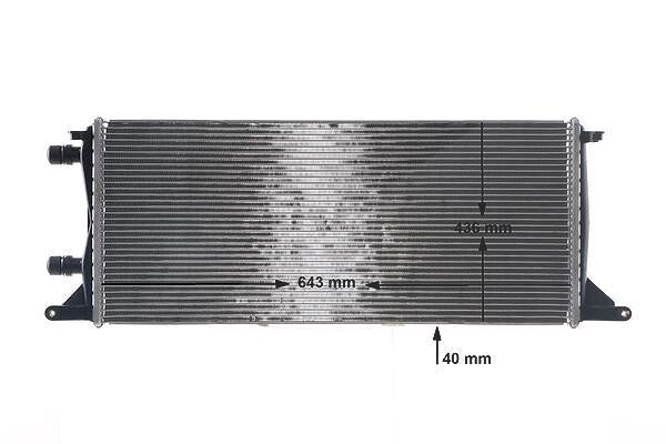 Mahle Niedertemperaturkühler, Ladeluftkühler [Hersteller-Nr. CR2111000S] für Mercedes-Benz