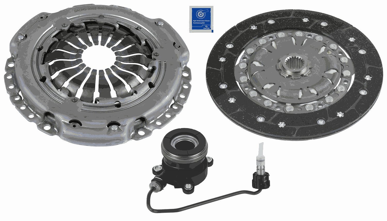 Sachs Kupplungssatz [Hersteller-Nr. 3000990526] für Opel, Vauxhall, Chevrolet
